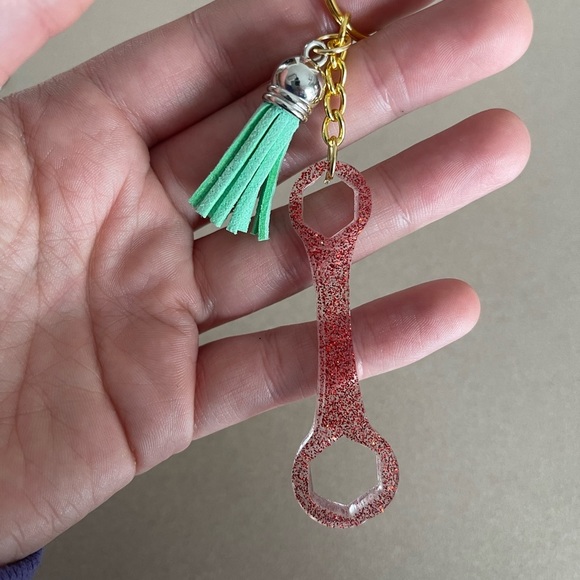 ๐๐HP๐๐ Set of 2: Handmade Wrench Keychains - Picture 4 of 8